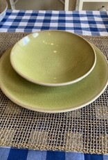 Jars Céramistes Deep plate Tourron light green