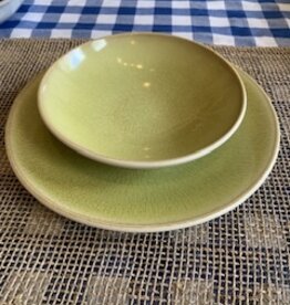 Jars Céramistes Deep plate Tourron light green