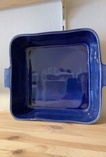 Gres Novo Ovenschaal vierkant - bleu marine