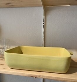 Gres Novo Ovenschaal rechth. aqua limon