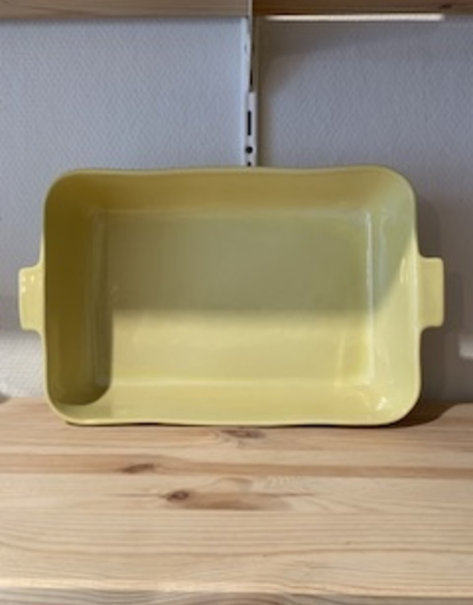 Gres Novo Oven dish rect. aqua limon