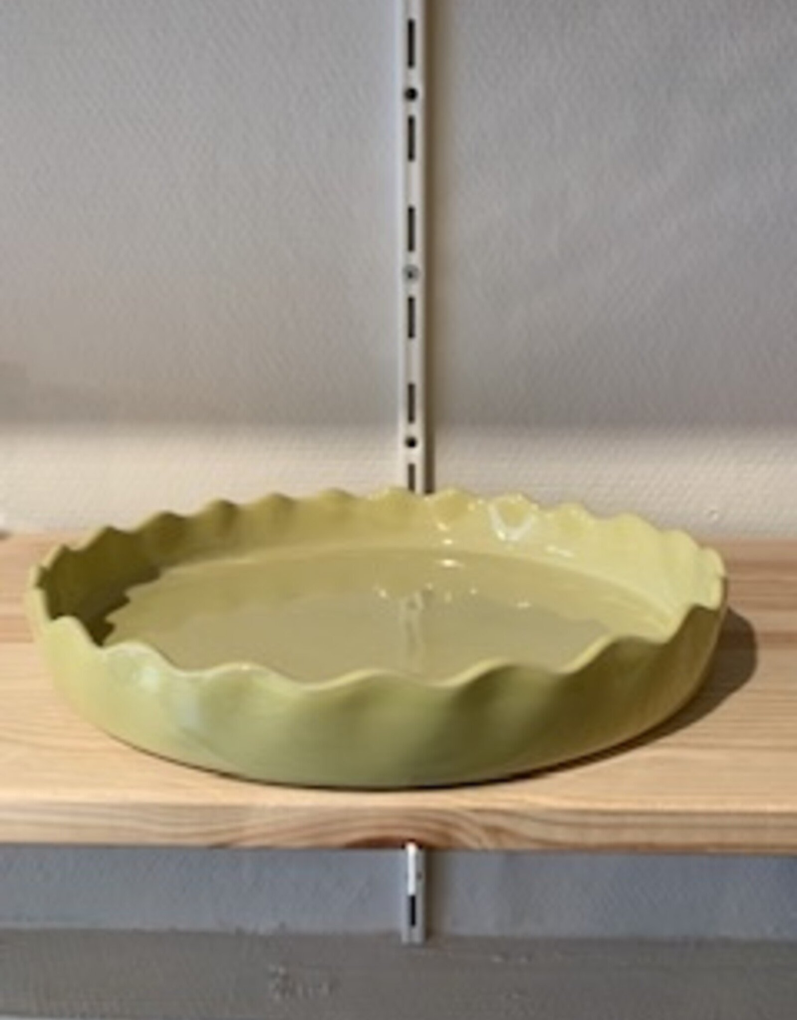 Gres Novo Ovenschaal  27 cm - aqua limon