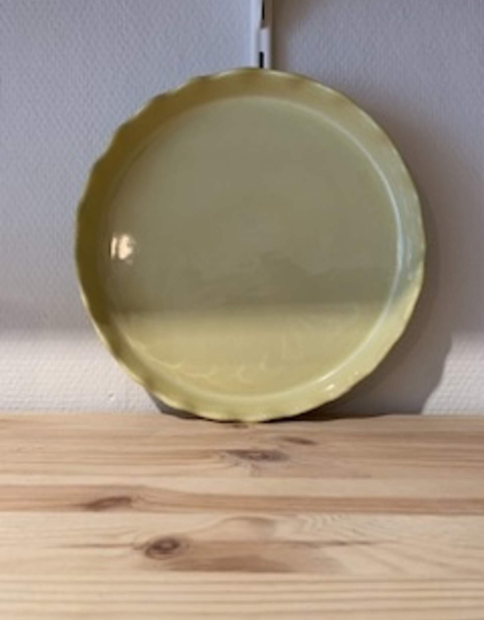 Gres Novo Ovenschaal  27 cm - aqua limon