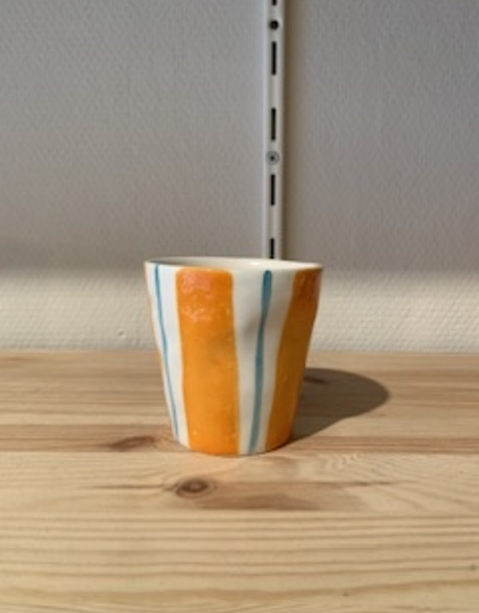 Duro Small cup Vitamina - orange  & turquoise