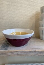 Duro Bowl Color -mustard-eggplant