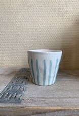 Duro Small cup Vitamina -  turquoise stripes