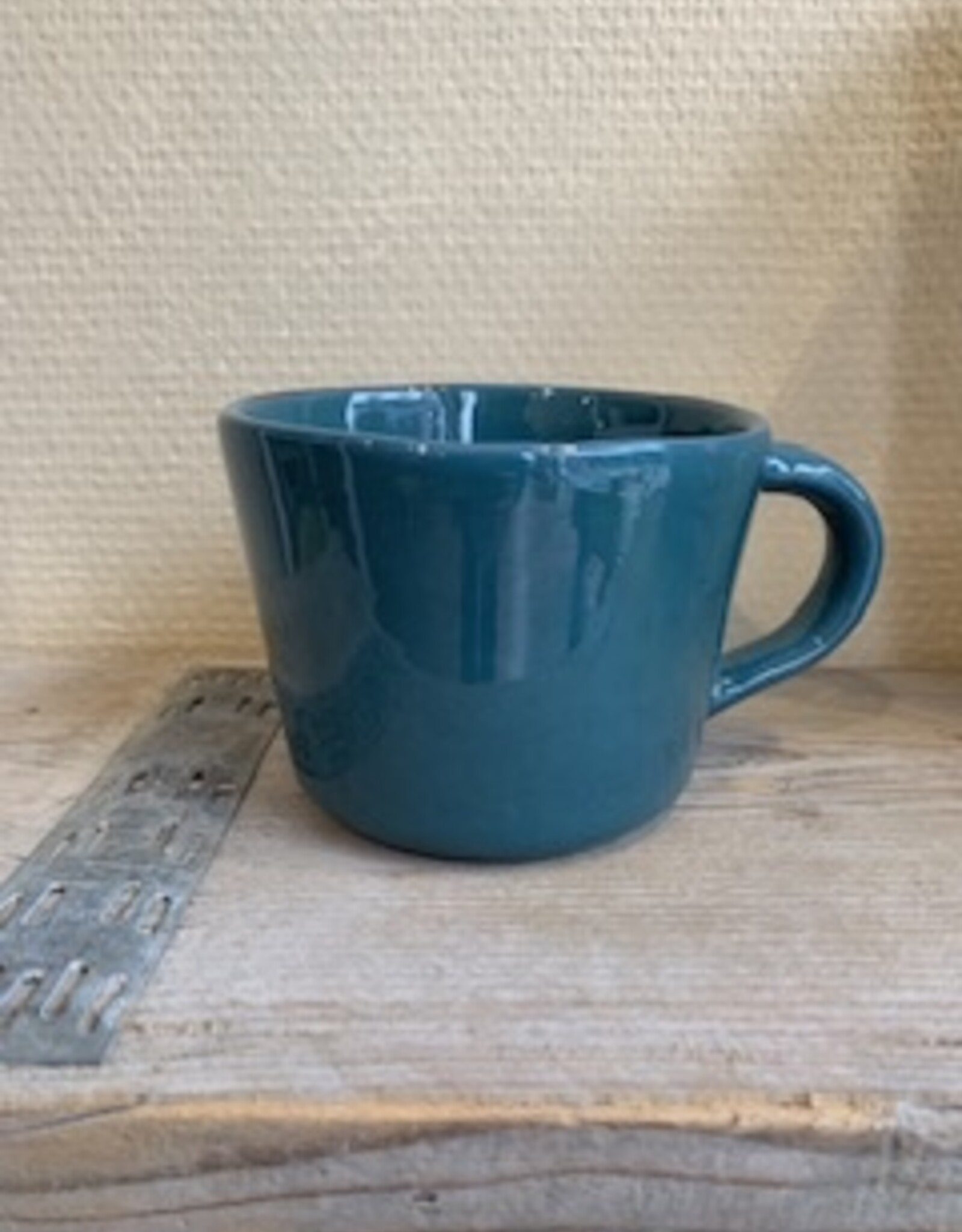 Argile et couleurs Cup with handle - bllue,, straight
