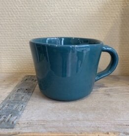 Argile et couleurs Cup with handle - blue