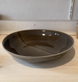 Nosse Serving bowl Smooth 28 cm - olive