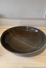 Nosse Serving bowl Smooth 28 cm - olive