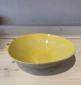 Wonki Ware Schaal 27 cm - Wonki Ware lichtgeel
