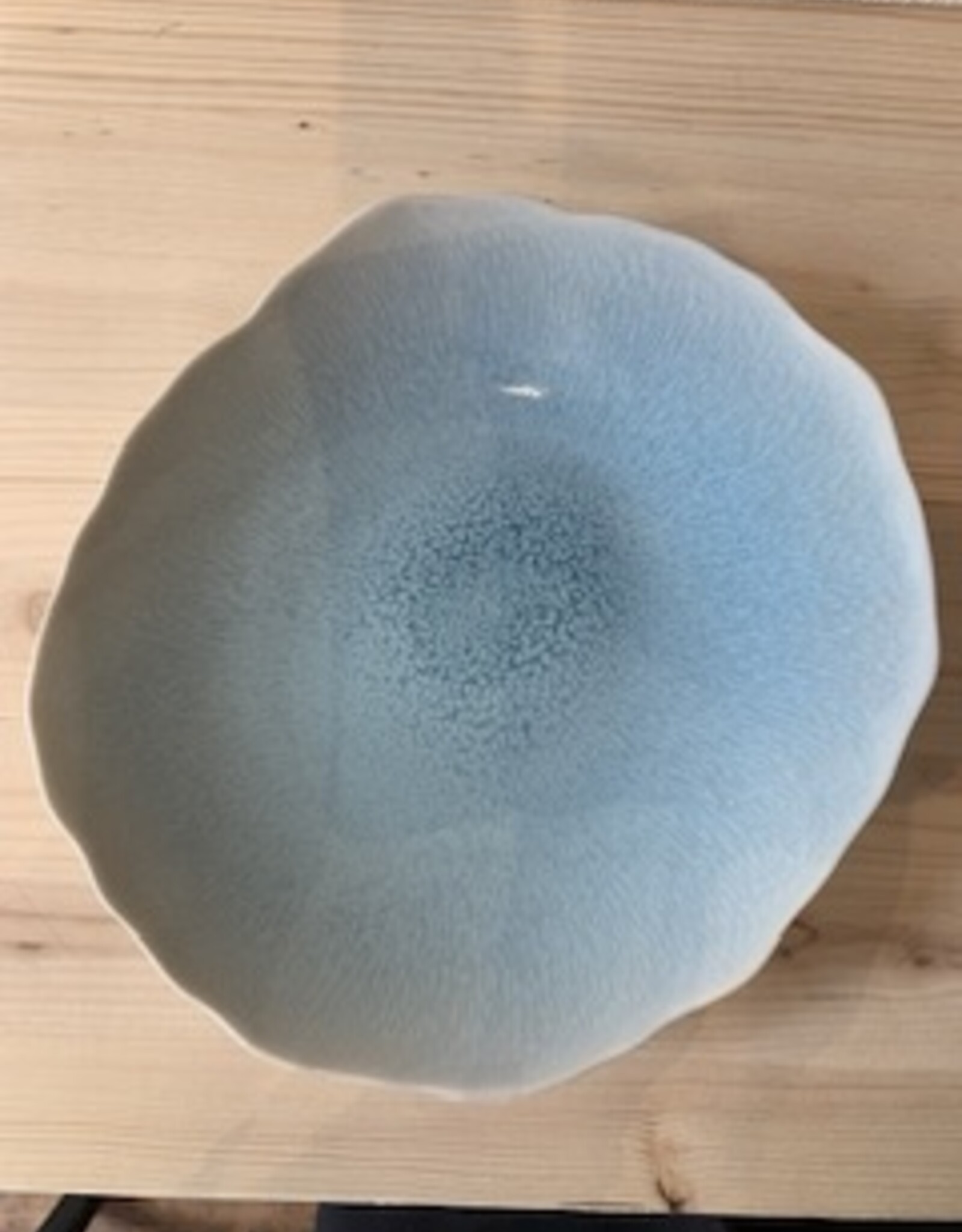 Jars Céramistes Dinerbord Plume - blauw atoll