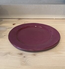 Argile et couleurs Bord 21 cm ontbijt / dessert - violet