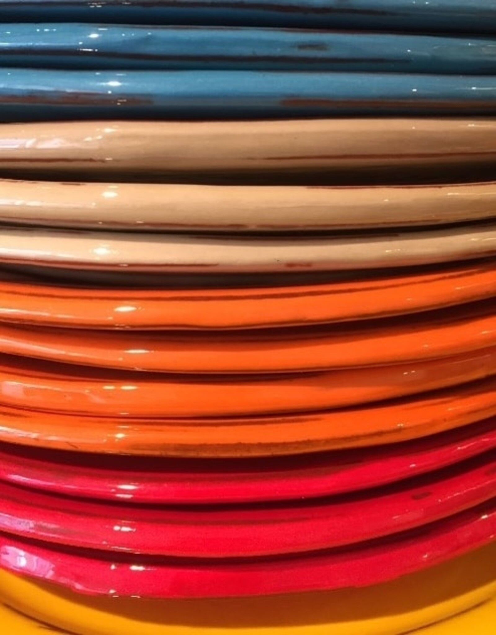 Argile et couleurs Rechte kop met oor - paars