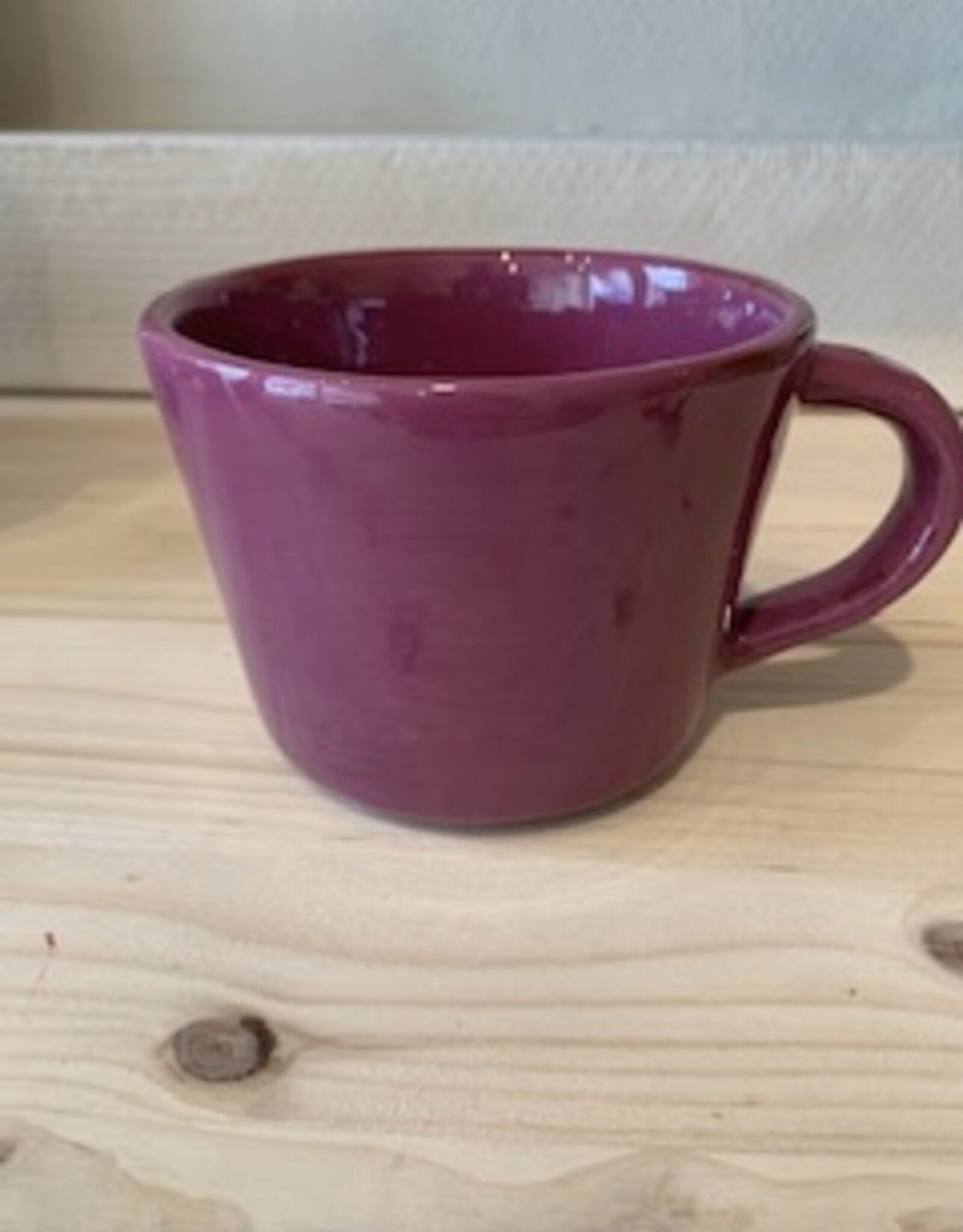 Argile et couleurs Cup with handle - purple