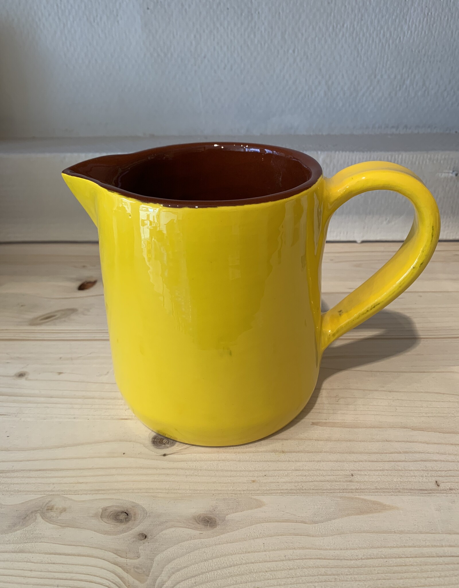 Argile et couleurs Jug Argile - yellow