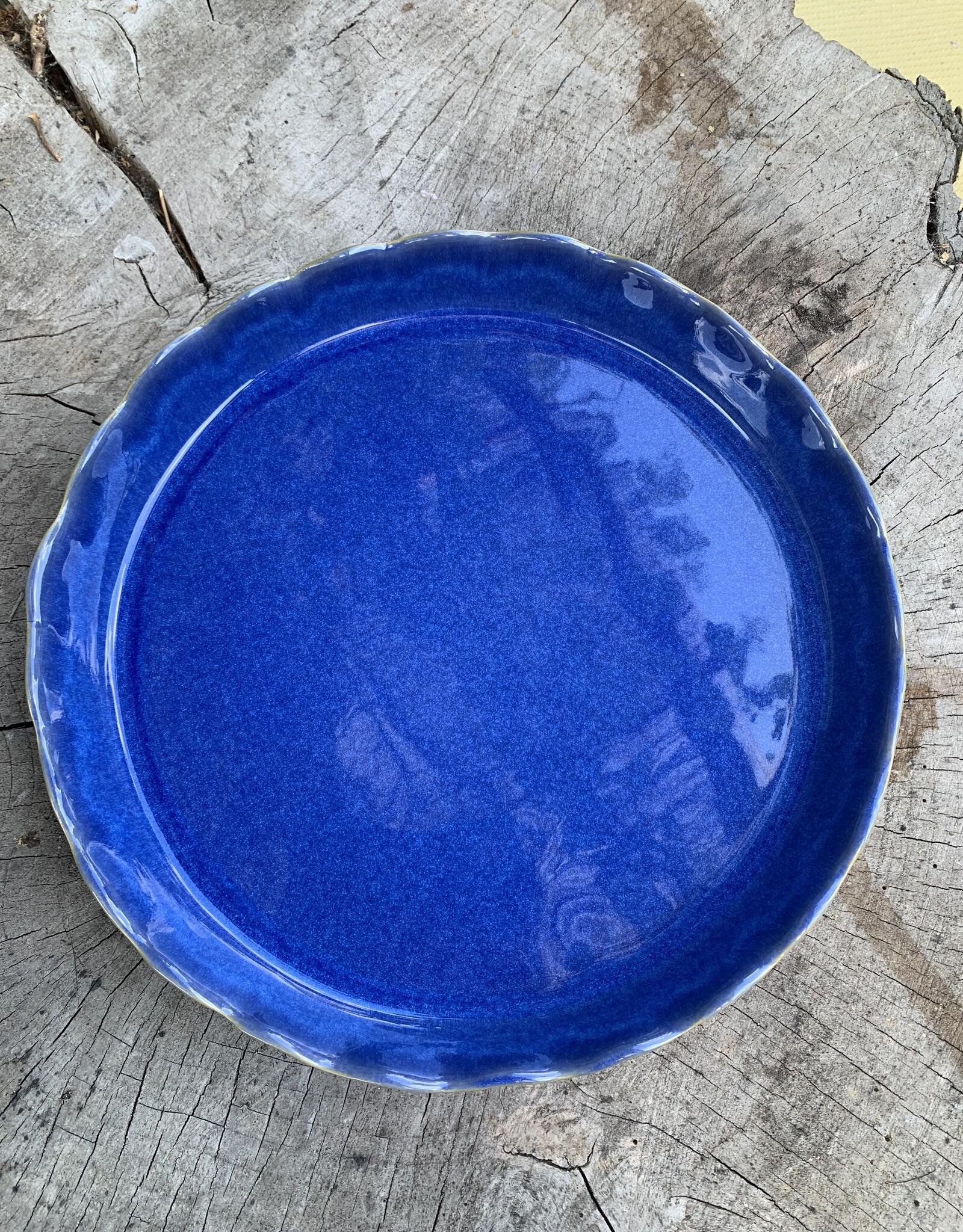 Gres Novo Oven dish cake-quiche  32 cm  marine
