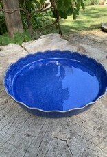 Gres Novo Oven dish cake-quiche  32 cm  marine