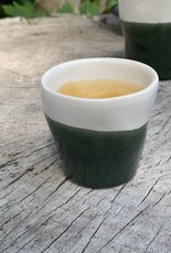 Duro Bekertje Color - groen & okergeel