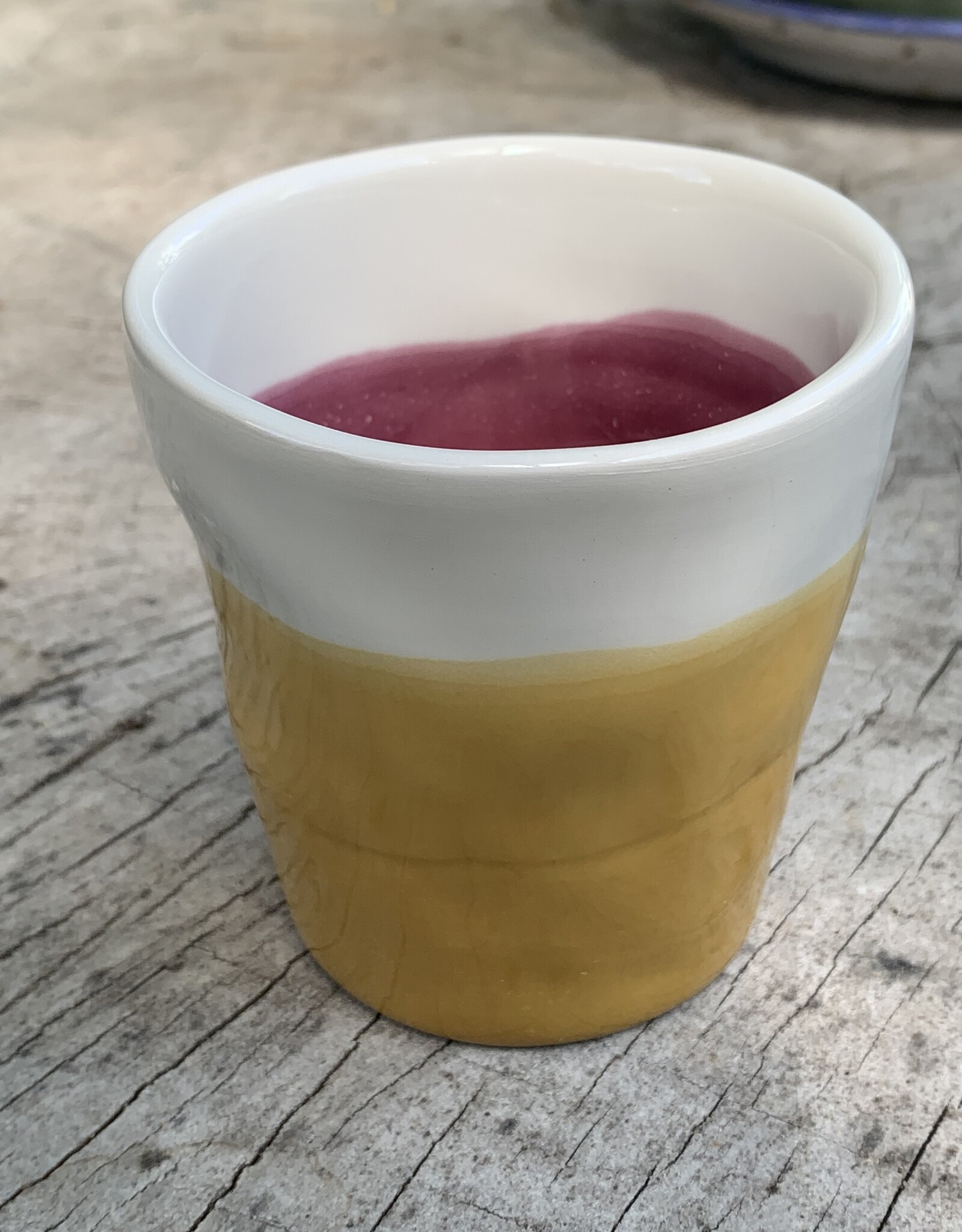 Duro Beker Color - ochre & aubergine