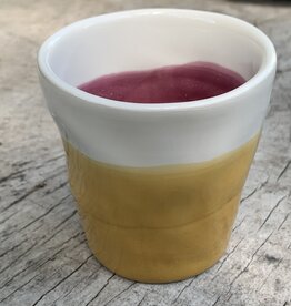 Duro Beker Color -  okergeel & aubergine