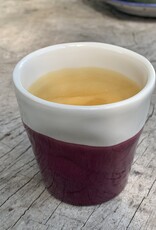 Duro Beker Color -  aubergine & okergeel
