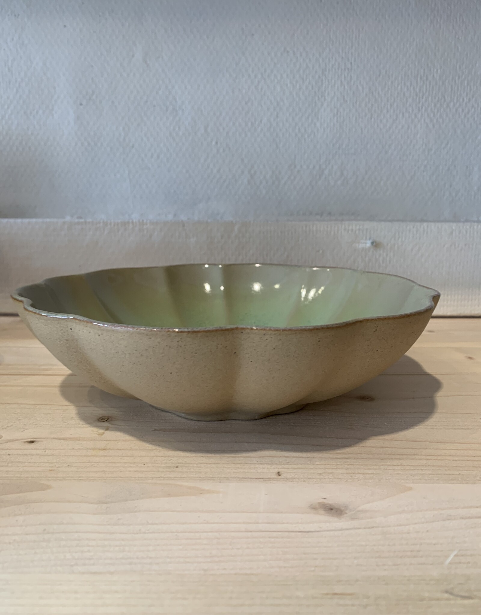 Costa Nova Deep plate Marrakesh - light green