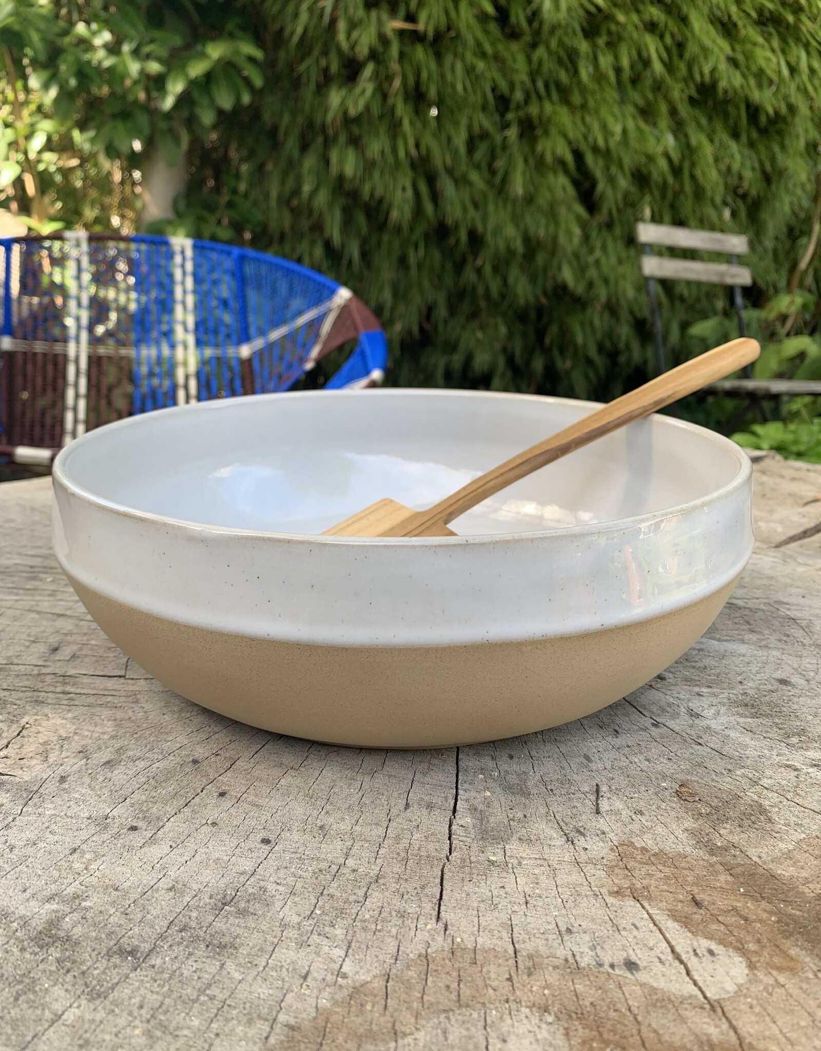 Costa Nova Salad bowl Marrakesh - chalk