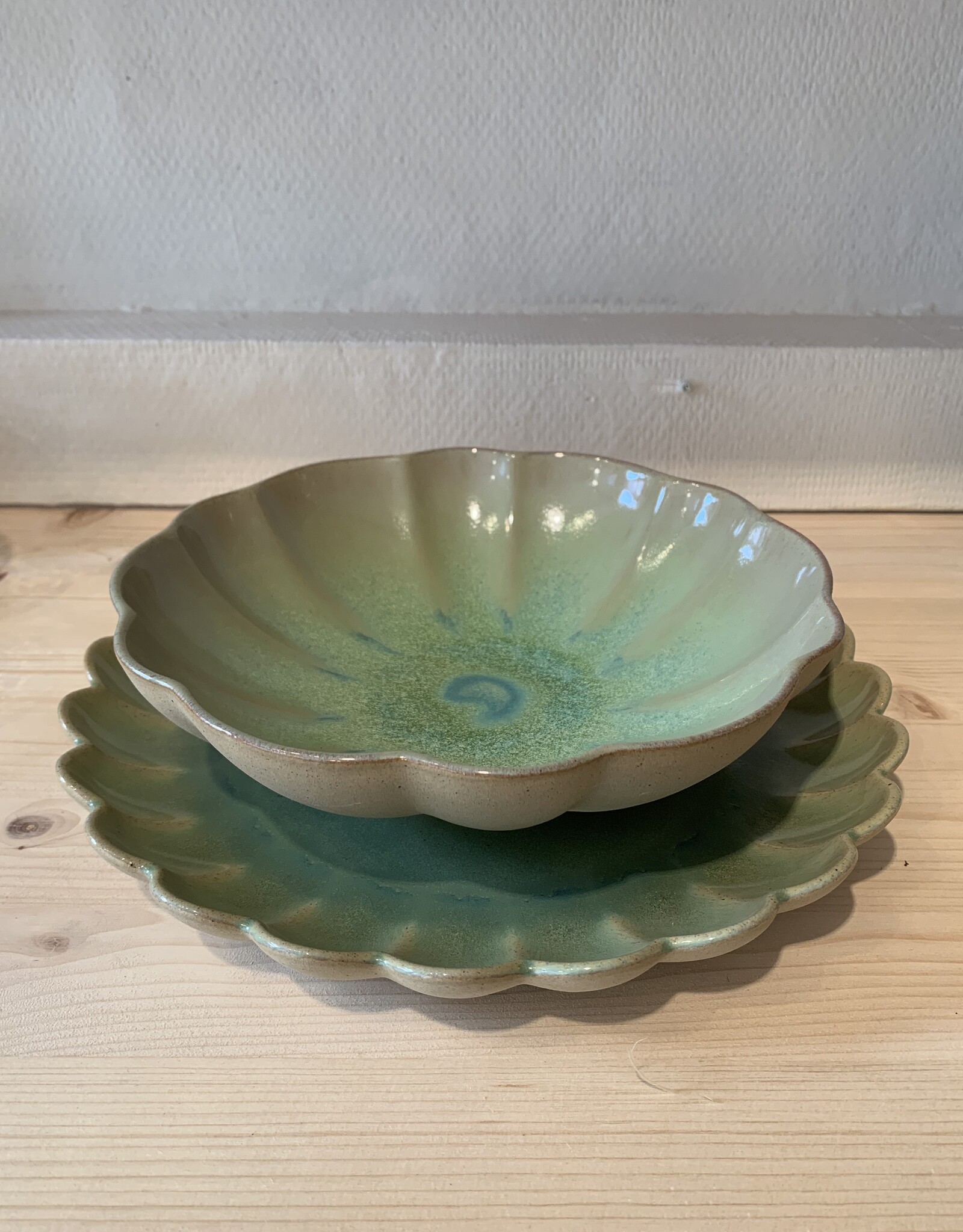 Costa Nova Plate Marrakesh - light green
