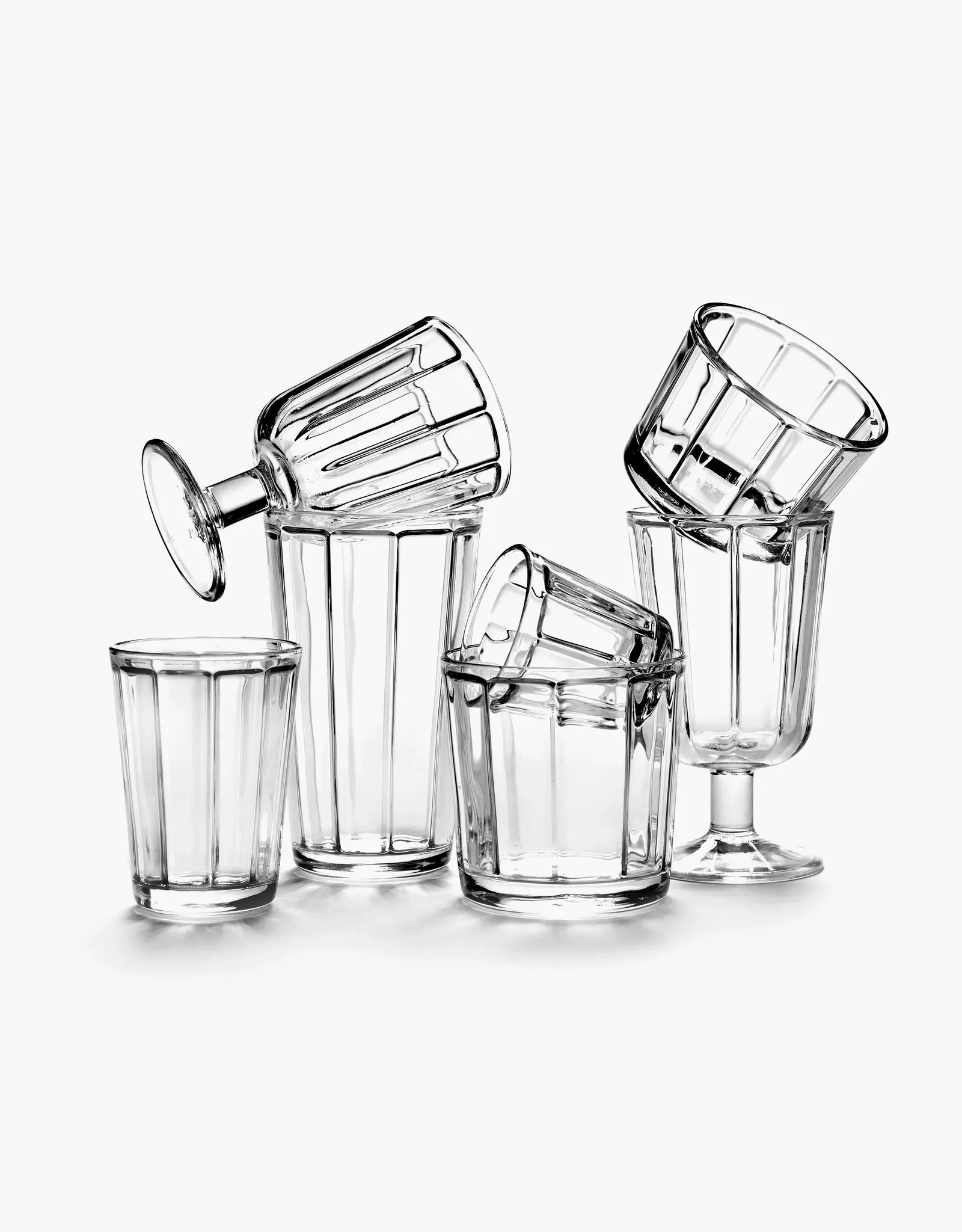 Sergio Herman l Serax Tumbler M l Surface l set of 4