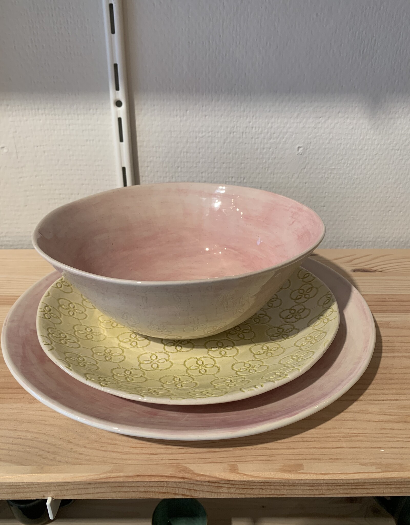 Wonki Ware Dinner plate Wonki Ware - pink