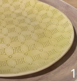 Wonki Ware Plates 22,5 cm pattern - Wonki Ware