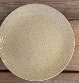 Wonki Ware Dinerbord pattern 2- lichtgroen l Wonki Ware