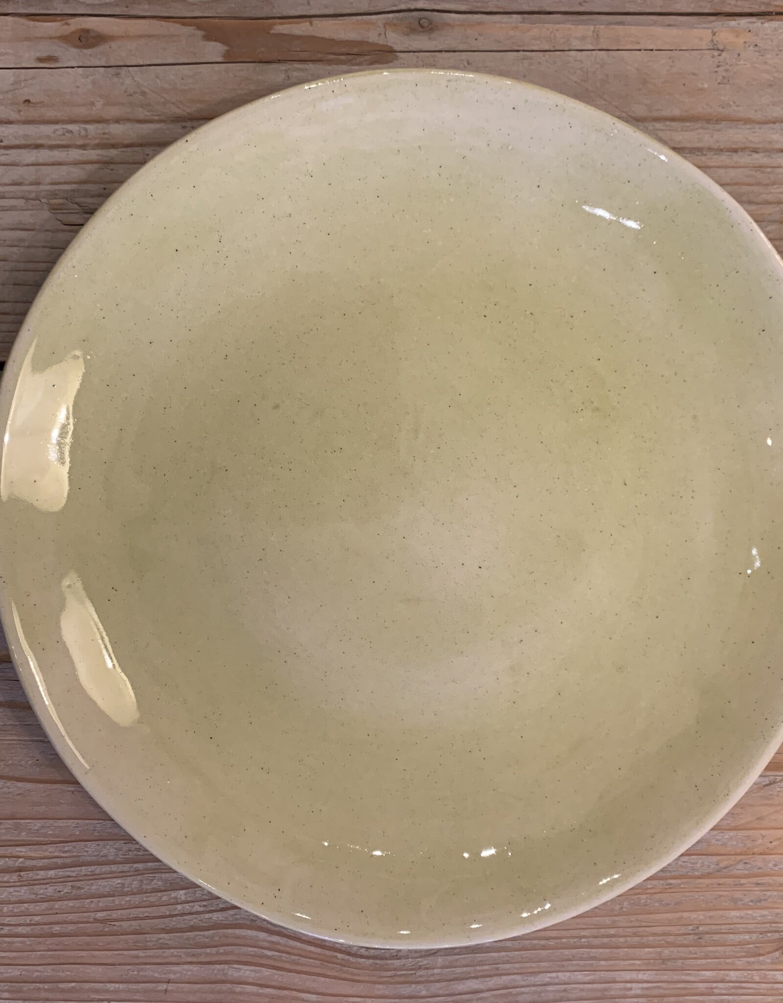 Wonki Ware Bord 22,5 cm lichtgroen l Wonki Ware