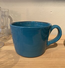 Argile et couleurs Cup with handle - blue