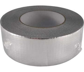 Aluminiumbandrolle mit 5 cm Breite und 50 m Länge.