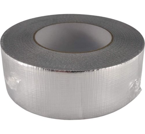 Aluminiumbandrolle mit 5 cm Breite und 50 m Länge.