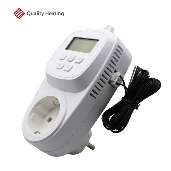WLAN-Steckdosen-Thermostat mit separatem Sensor QH-42