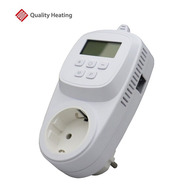 WLAN-Steckdosen-Thermostat mit separatem Sensor QH-42