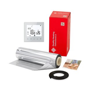 Elektrische Fußbodenheizung 6.0m2 ALU-Heizmatte 960Watt