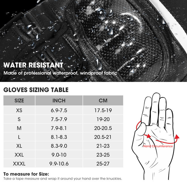 Beheizte Motorradhandschuhe