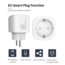 Quality Heating WLAN-Smart-Stecker-Verbrauchsanzeige mit Timer-Funktion