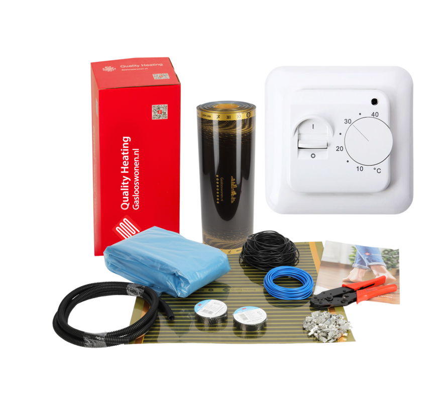 80Watt m² Foliensatz einfaches Handbuch QH-671