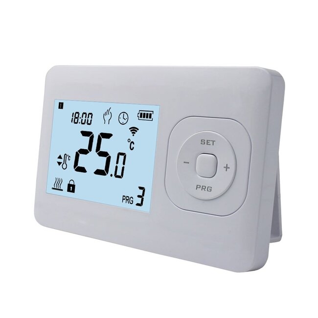 CV Wifi Clock Thermostat Kessel drahtlos - Digital