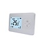 Uhrthermostat für Zentralheizung - Digital - Ein/Aus - Weiß
