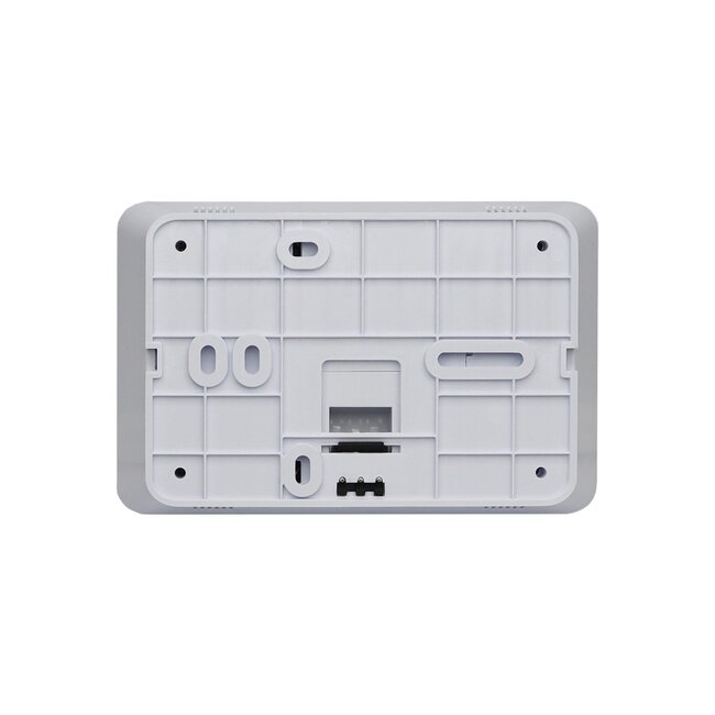 Uhrthermostat für Zentralheizung - Digital - Ein/Aus - Weiß