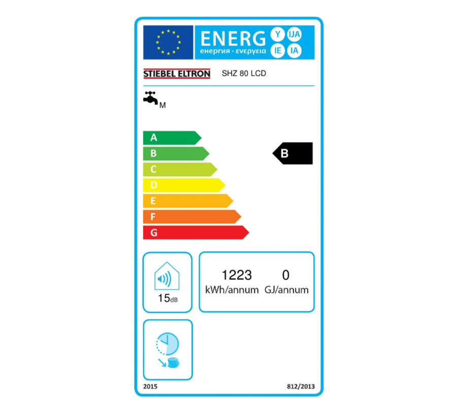 Stiebel Eltron Elektrokessel 80 Liter SHZ LCD ECO