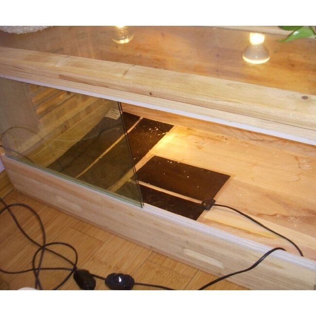 Wärmematte QH 14x15cm mit Dimmer und On/Off-Schalter