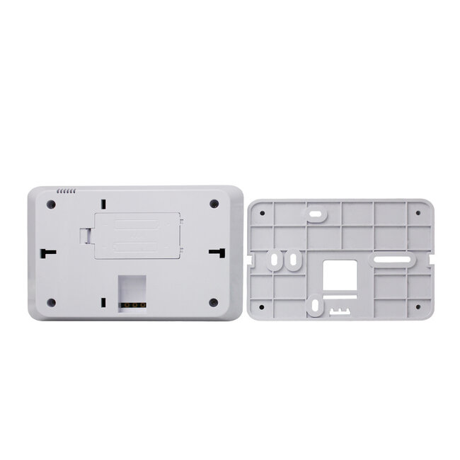 QH-Basic weißer Thermostat mit Einsteckempfänger