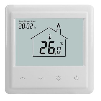 Eingebauter Timer und Thermostat - Countdown Eingebauter Timer und Thermostat - Countdown